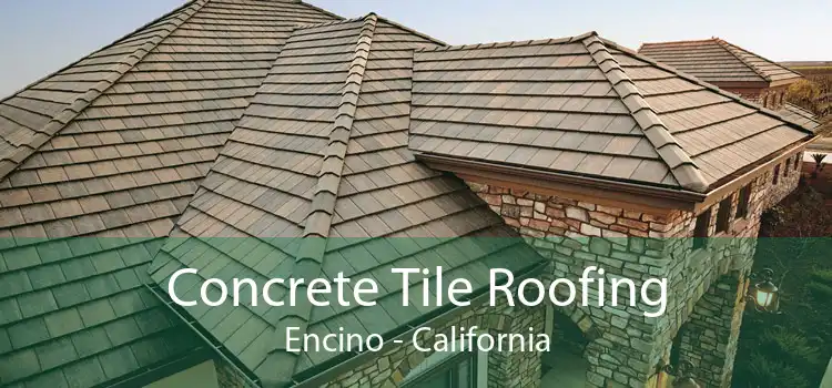 Concrete Tile Roofing Encino - California