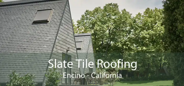 Slate Tile Roofing Encino - California